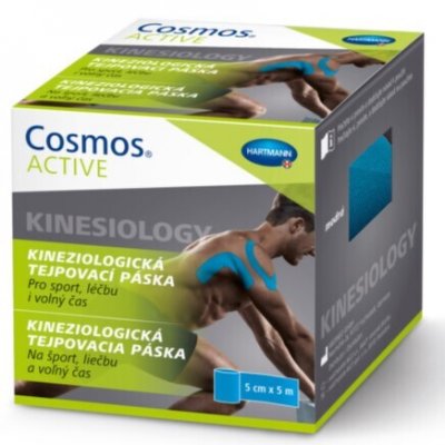 Cosmos Active Kinezio tejp.páska modrá 5cmx5m