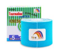 TEMTEX Kinesio tape Tourmaline 5 cm x 5 m tejpovací páska modrá