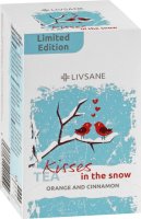 LIVSANE Kisses in the snow Čaj se skořicí a pomerančovou kůrou 20ks