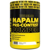 Fitness Authority Napalm Pre-Contest Pumped 350 g lychee