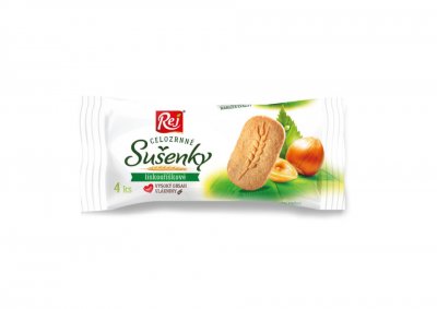 Rej Sušenky klasy celozrnné lískooříškové 34g