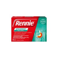 RENNIE SPEARMINT BEZ CUKRU 680MG/80MG TBL MND 60