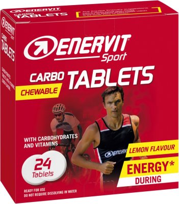 Enervit Carbo Tablets 24 tbl citron