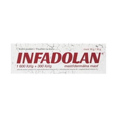 Infadolan 1600 IU/g + 300 IU/g mast 30 g