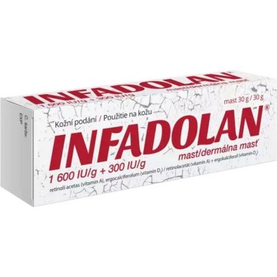 Infadolan 1600 IU/g + 300 IU/g mast 30 g Infadolan 1600 IU/g + 300 IU/g mast 30 g
