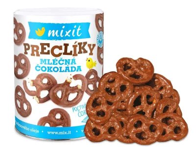 Mixit Preclíky Mléčná čokoláda 250g