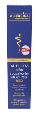 ALLERGIKA krém s pupalkovým olejem 20% MED 100ml