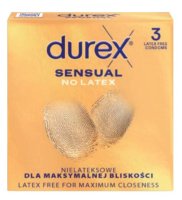 DUREX Sensual No Latex prezervativ 3ks