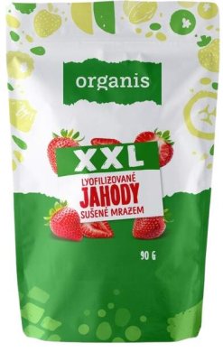 Organis Jahody sušené mrazem XXL 90g