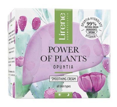 Lirene Power of Plants OPUNTIA vyhlazující pleťový krém 50ml