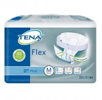 TENA Flex Plus Medium - Inkontinenční kalhotky s páskem na suchý zip (30ks)