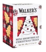 Walkers máslové sušenky mini stromečky 150g