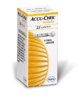LANCETY ACCU-CHEK SOFTCLIX 25 INZ.REŽIM,LANCETY PRO ODBĚR KAPILÁRNÍ KRVE,25KS