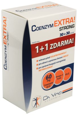 Da Vinci Academia Coenzym EXTRA! Strong 60 mg 30+30 tobolek