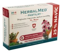 Dr. Weiss HerbalMed Echinacea + rakytník + vitamin C 24+6 pastilek