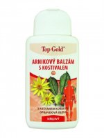 TopGold Arnikový balzám s kostivalem a kaštanem koňským hřejivý 200 ml
