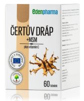 Edenpharma Čertův dráp + MSM 60 tobolek