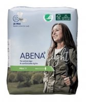 ABENA LIGHT MINI 1 VLOŽKY ABSORPČNÍ, 180ML, 20KS