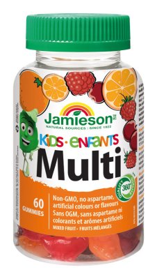 Jamieson Multi Kids Gummies želatinové pastilky 60 ks