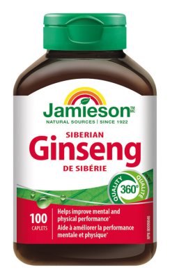 Jamieson Sibiřský ženšen 650 mg 100 tablet