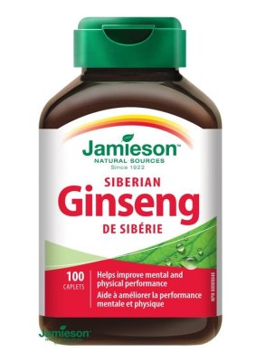 Jamieson Sibiřský ženšen 650 mg 100 tablet