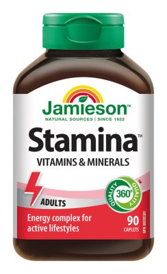 Jamieson Stamina komplex vitamínů a minerálů 90 tablet