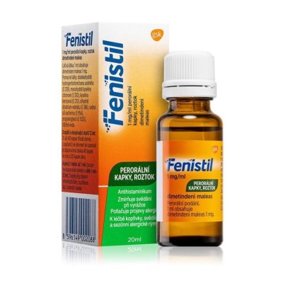 FENISTIL 1MG/ML POR GTT SOL 1X20ML