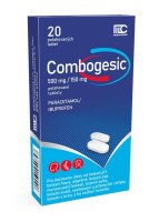 COMBOGESIC 500MG/150MG TBL FLM 20