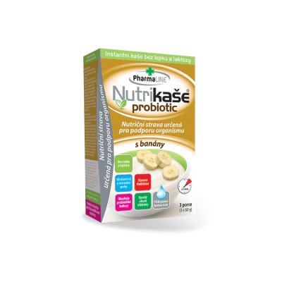 Nutrikaše probiotic s banány 180 g