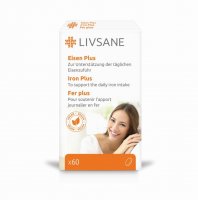 LIVSANE Železo + Měď + Vitaminy tablety 60ks