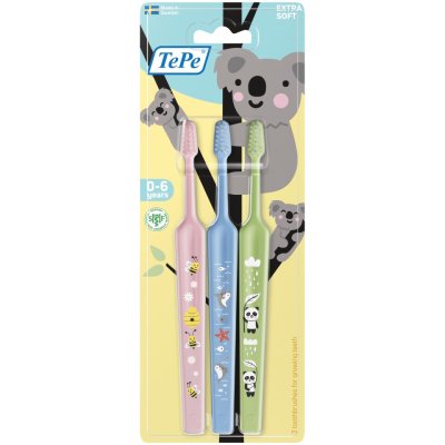 TePe Mini x-soft zubní kartáčky 3ks blistr 382310