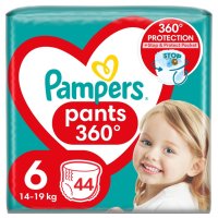 Pampers kalhotkové plenky Jumbo Pack S6 44ks