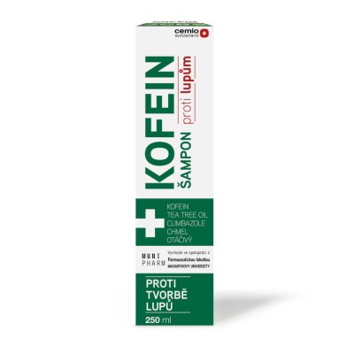Cemio KOFEIN šampon proti lupům 250ml