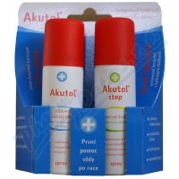 AKUTOL spray + Akutol STOP spray DUOPACK 2x60 ml