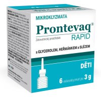 Prontevaq  RAPID mikroklyzma děti 6x3g