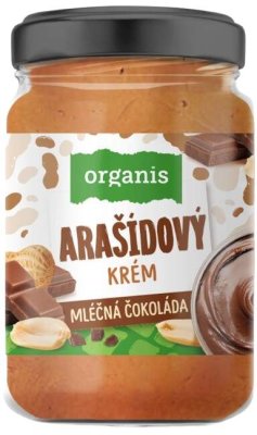 Organis Arašídový krém mléčná čokoláda 920g