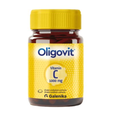 Oligovit Vitamin C 1000mg tbl.30 Galenika