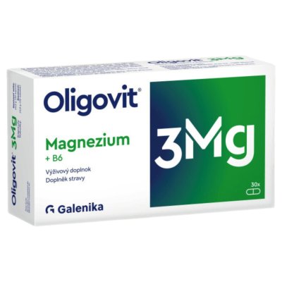 Oligovit 3Mg Magnezium+B6 tob.30 Galenika