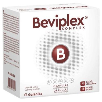 Beviplex B komplex granulát 30x3.5g Galenika