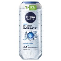 NIVEA Sprchový gel muži PURE IMPACT 250ml 80892 NIVEA Sprchový gel muži PURE IMPACT 250ml 80892