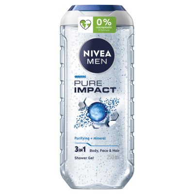 NIVEA Sprchový gel muži PURE IMPACT 250ml 80892