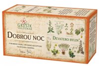 Grešík Devatero bylin Dobrou noc čaj n.s.20x1g