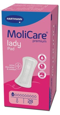 MoliCare Lady inkontinenční vložky 0.5 kapky 70ml 28ks