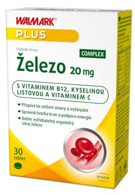 Walmark Železo 20mg tbl.30