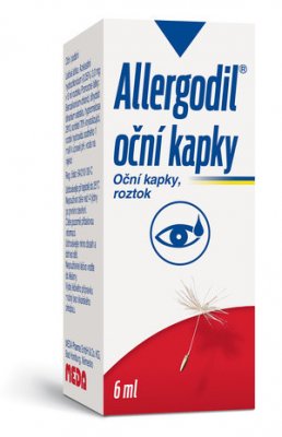 ALLERGODIL OČNÍ KAPKY 0,5MG/ML oční podání GTT SOL 6ML