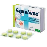 Septabene Citron a bezový květ 3 mg/1 mg 24 pastilek