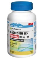 NatureVia Magnesium Organic BCM 800mg +B6 cps.90