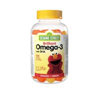 Webber Naturals Sesame Street Omega 3 with DHA 120 gummies