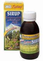 Fytopharma Tatranská průdušková směs bylinný sirup bez cukru 100 ml