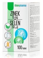 Edenpharma Zinek Selen tbl.100